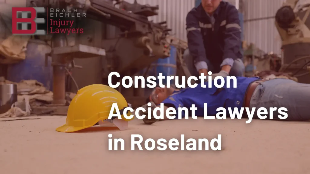 Construction Accident Lawyers in Roseland Image