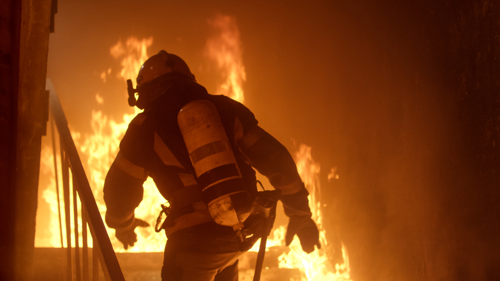 Passaic – Firefighters Fight Three-Alarm House Blaze