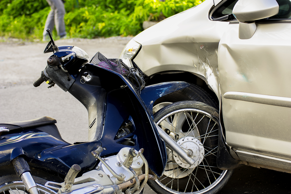 Linden – Motorcyclist Seriously Hurt in Crash