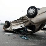 West Caldwell – Two People Hurt in Rollover Car Crash
