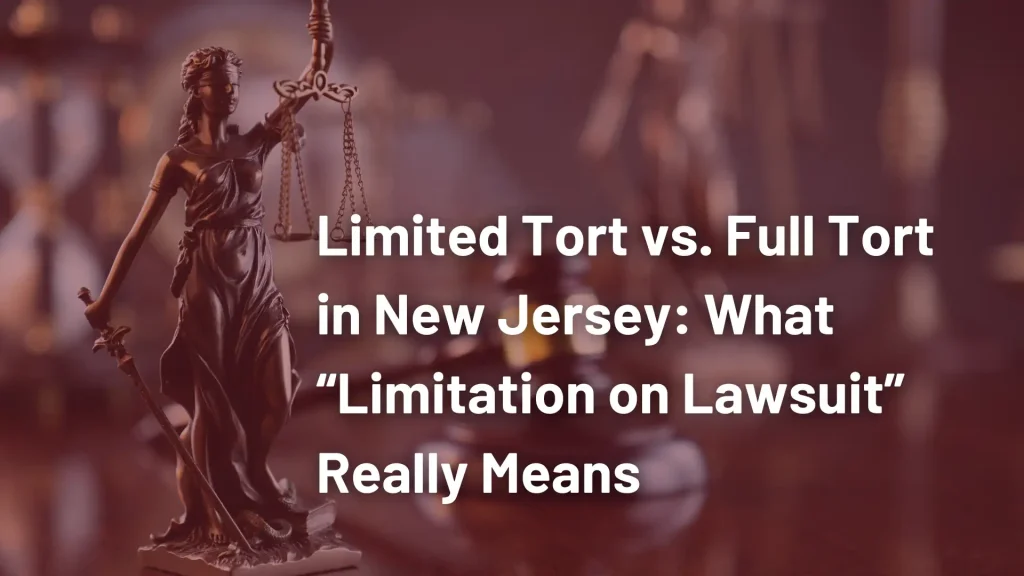 Limited Tort vs. Full Tort in New Jersey_ What “Limitation on Lawsuit” Really Means Image
