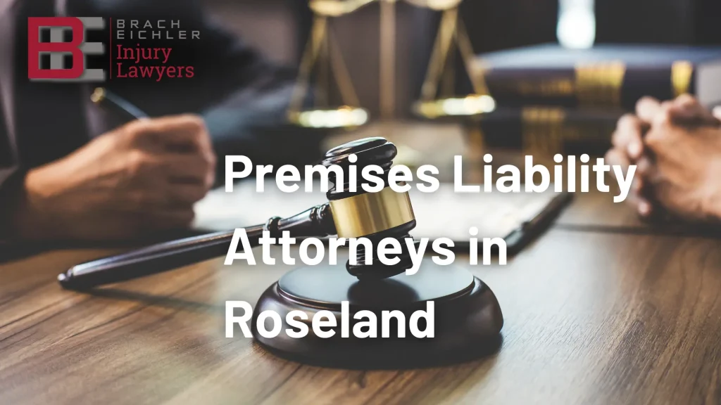 Premises Liability Attorneys in Roseland Image