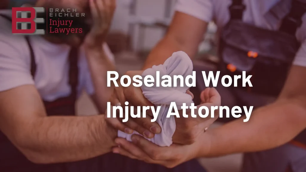 Roseland Work Injury Attorney Image