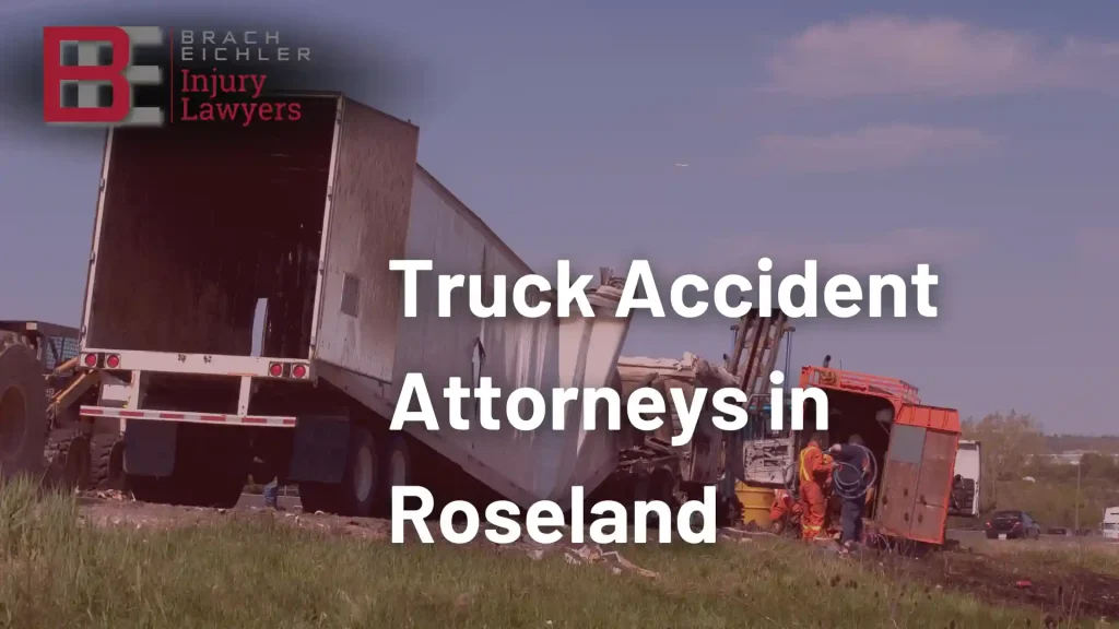 Truck Accident Attorneys in Roseland Image