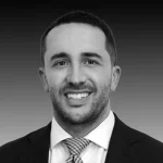 alex capozzi of brach eichler in new jersey black and white