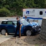 Man seriously hurt after Mini Cooper slams into Rt 17 retaining wall
