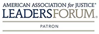 American Association for Justice Leaders Forum Patron badge